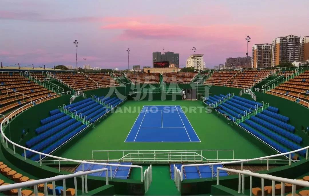 湖北京山文峰公园网球场
