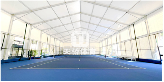 广东体育职业技术学院（网球场地面使用天骄体育旗下法国ECOPLAS科兰思系列产品）